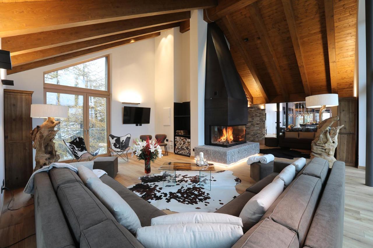 Chalet Blanc Breuil-Cervinia Kültér fotó