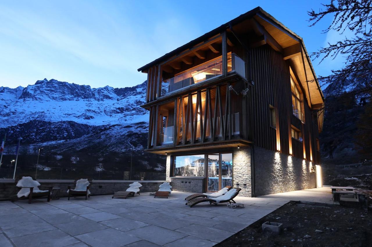 Chalet Blanc Breuil-Cervinia Kültér fotó