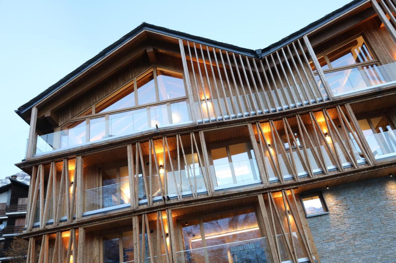 Chalet Blanc Breuil-Cervinia Kültér fotó